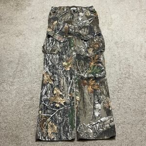 Women’s Magellan Camouflage Cargo Wide Leg Hunting Pants Small